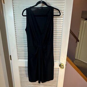 eVogues Sexy Low-Cut V-Neck Mini Dress – Black – Size 2X